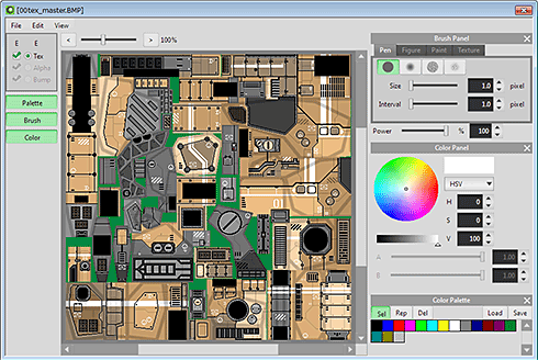 Paint panel